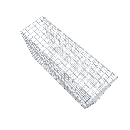 Extra gabion typ 2 100 cm x 60 cm x 30 cm (L x H x D), maskstorlek 5 cm x 5 cm, C-ring