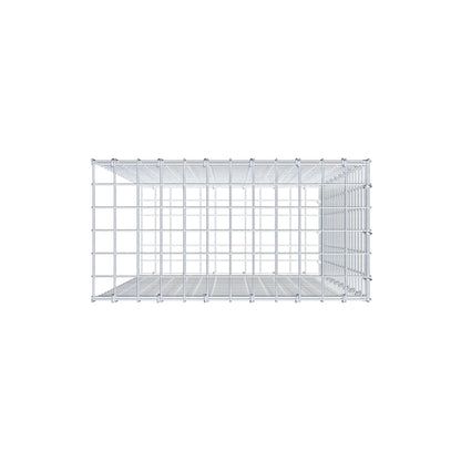 Extra gabion typ 2 100 cm x 60 cm x 30 cm (L x H x D), maskstorlek 5 cm x 5 cm, C-ring