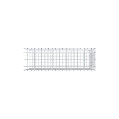 Extra gabion typ 2 100 cm x 60 cm x 30 cm (L x H x D), maskstorlek 5 cm x 5 cm, C-ring