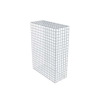 Anbaugabione Typ 2 100 cm x 70 cm x 30 cm (L x H x T), Maschenweite 5 cm x 5 cm, C-Ring