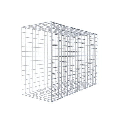 Mounted gabion type 2 100 cm x 70 cm x 40 cm (L x H x D), mesh size 5 cm x 5 cm, C-ring