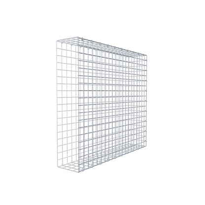 Mounted gabion type 2 100 cm x 90 cm x 20 cm (L x H x D), mesh size 5 cm x 5 cm, C-ring