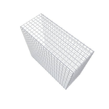 Mounted gabion type 2 100 cm x 90 cm x 40 cm (L x H x D), mesh size 5 cm x 5 cm, C-ring