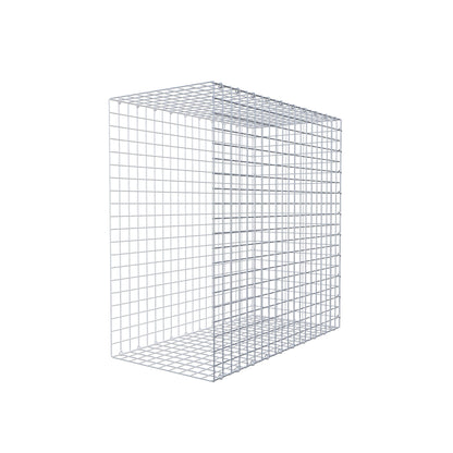 Gavión adicional tipo 2 100 cm x 100 cm x 50 cm (L x A x P), malla 5 cm x 5 cm, anillo en C