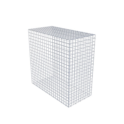 Gavión adicional tipo 2 100 cm x 100 cm x 50 cm (L x A x P), malla 5 cm x 5 cm, anillo en C