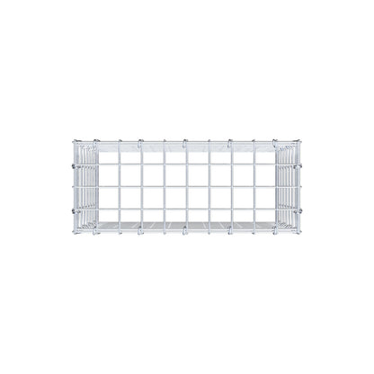 Gabião Tipo 3 50 cm x 40 cm x 20 cm (C x A x P), malhagem 5 cm x 5 cm, anel C