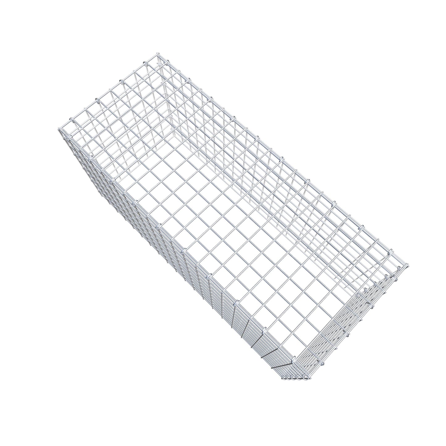 Gabião Tipo 3 100 cm x 50 cm x 40 cm (C x A x P), malhagem 5 cm x 5 cm, anel C