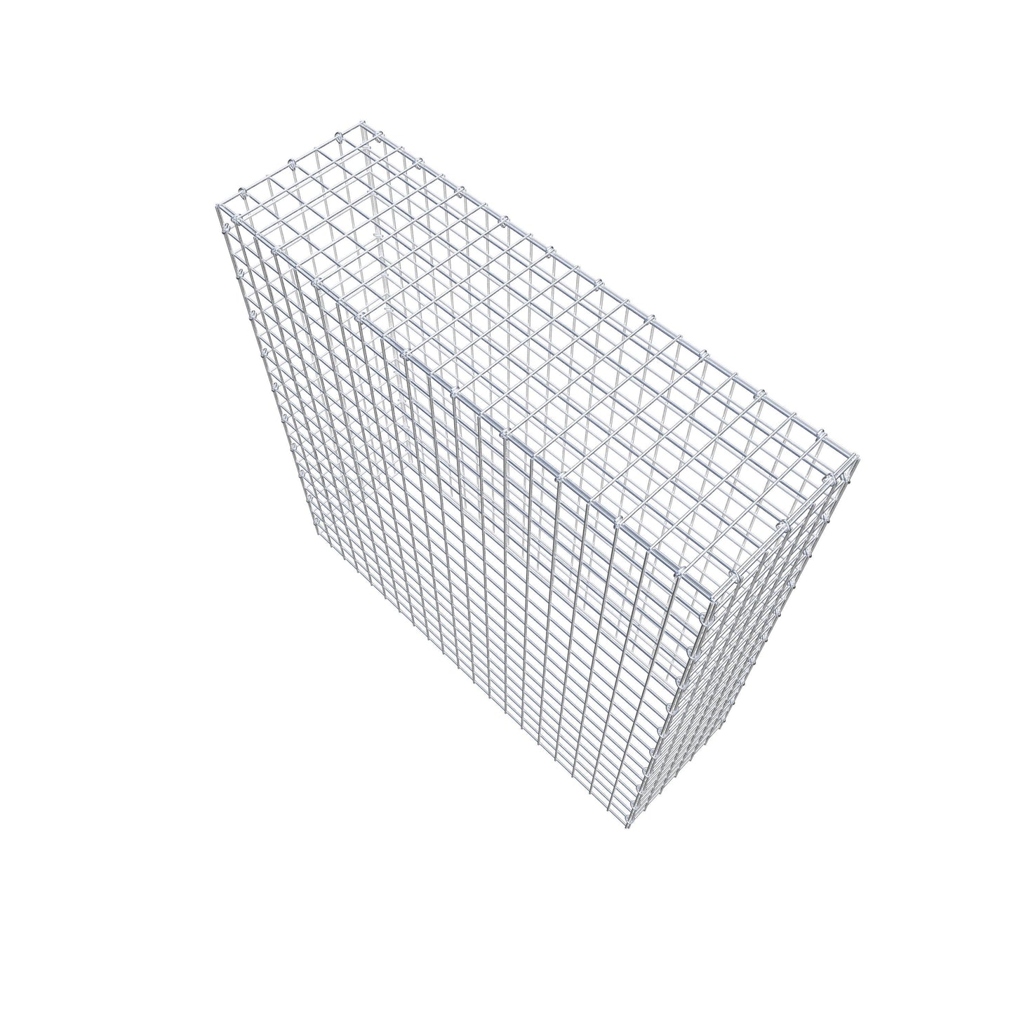 Extra gabion typ 3 100 cm x 100 cm x 30 cm (L x H x D), maskstorlek 5 cm x 5 cm, C-ring