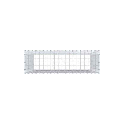Extra gabion typ 3 100 cm x 100 cm x 30 cm (L x H x D), maskstorlek 5 cm x 5 cm, C-ring