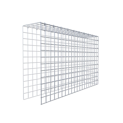 Mounted gabion type 4 100 cm x 60 cm x 20 cm (L x H x D), mesh size 5 cm x 5 cm, C-ring