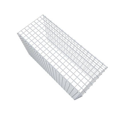Fästbar gabion typ 4 100 cm x 60 cm x 40 cm (L x H x D), maskstorlek 5 cm x 5 cm, C-ring