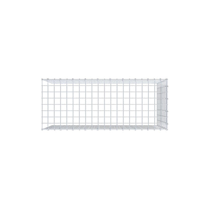 Fästbar gabion typ 4 100 cm x 60 cm x 40 cm (L x H x D), maskstorlek 5 cm x 5 cm, C-ring