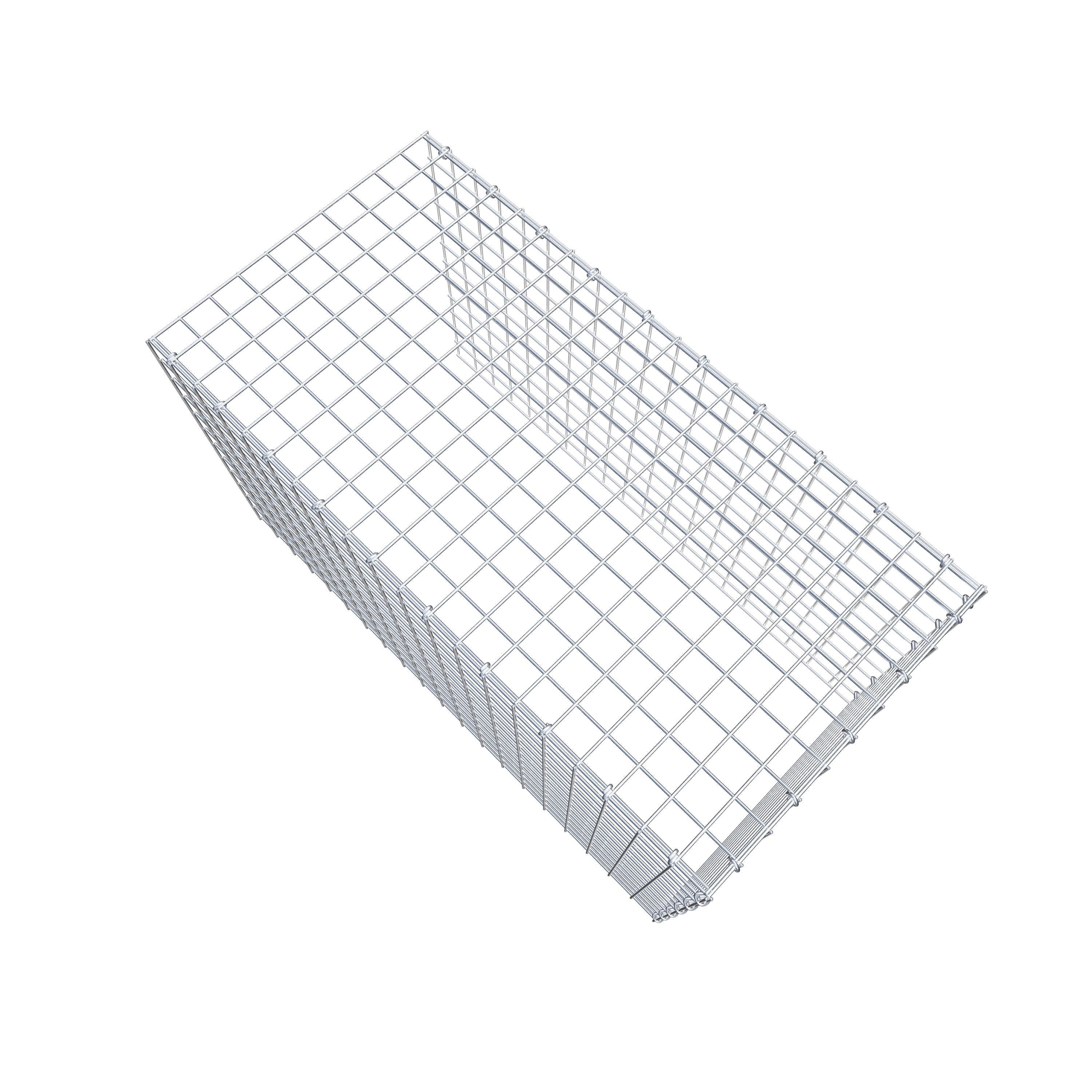 Anbaugabione Typ 4 100 cm x 60 cm x 50 cm (L x H x T), Maschenweite 5 cm x 5 cm, C-Ring