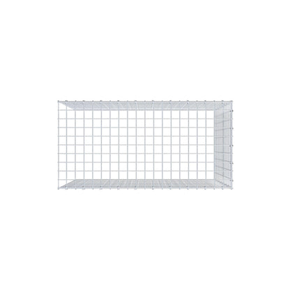 Add-on schanskorf type 4 100 cm x 80 cm x 50 cm (L x H x D), maaswijdte 5 cm x 5 cm, C-ring