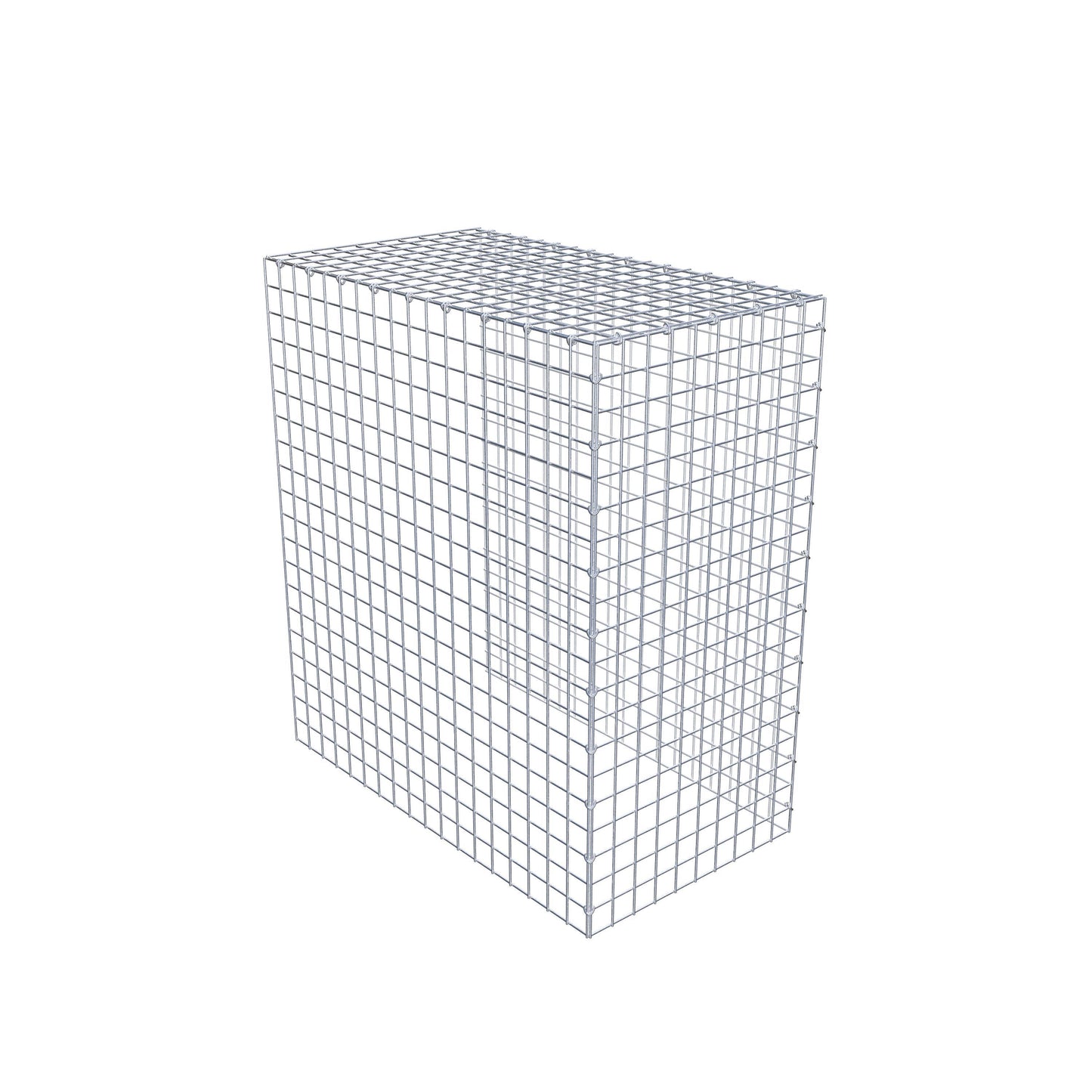 Opbouw schanskorf type 4 100 cm x 90 cm x 50 cm (L x H x D), maaswijdte 5 cm x 5 cm, C-ring