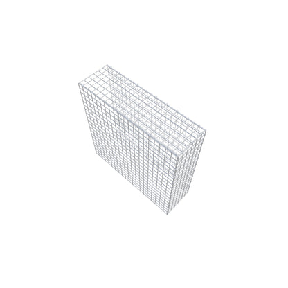 Anbaugabione Typ 4 100 cm x 100 cm x 30 cm (L x H x T), Maschenweite 5 cm x 5 cm, C-Ring