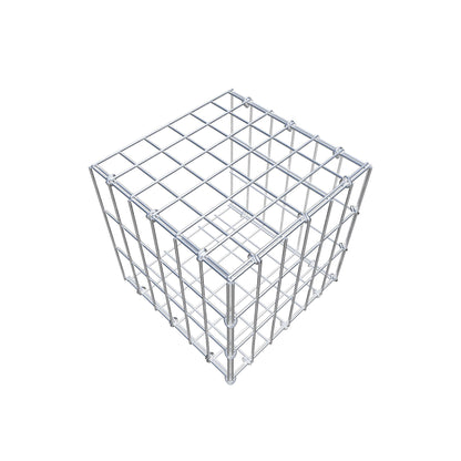 Fourche rapportée type 2 30 cm x 30 cm x 30 cm, maille 5 cm x 10 cm, anneau en C