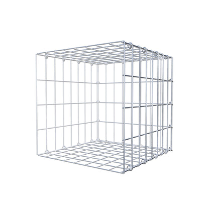 Monteret gabion type 2 40 cm x 40 cm x 40 cm, maskestørrelse 5 cm x 10 cm, C-ring