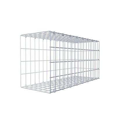 Gabião Tipo 2 80 cm x 40 cm x 30 cm, malhagem 5 cm x 10 cm, anel C