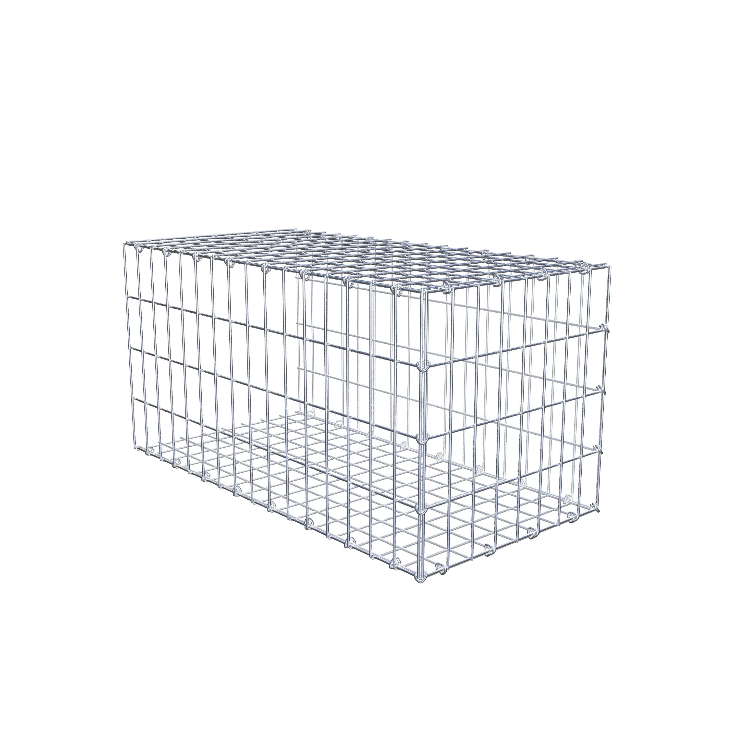 Pile aggiuntivo tipo 2 80 cm x 40 cm x 40 cm, maglia 5 cm x 10 cm, anello a C