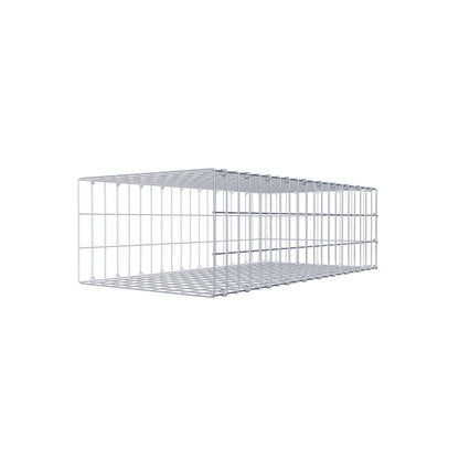 Gabião tipo 2 100 cm x 30 cm x 50 cm, malhagem 5 cm x 10 cm, anel C