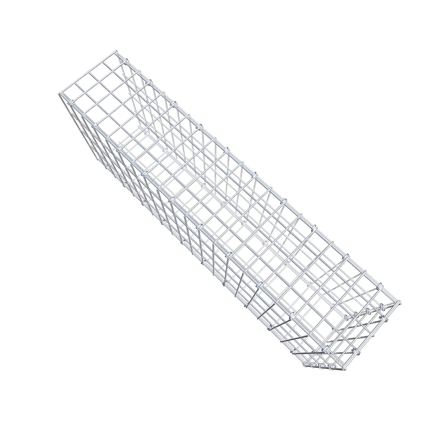 Gabião tipo 2 100 cm x 40 cm x 20 cm, malhagem 5 cm x 10 cm, anel C