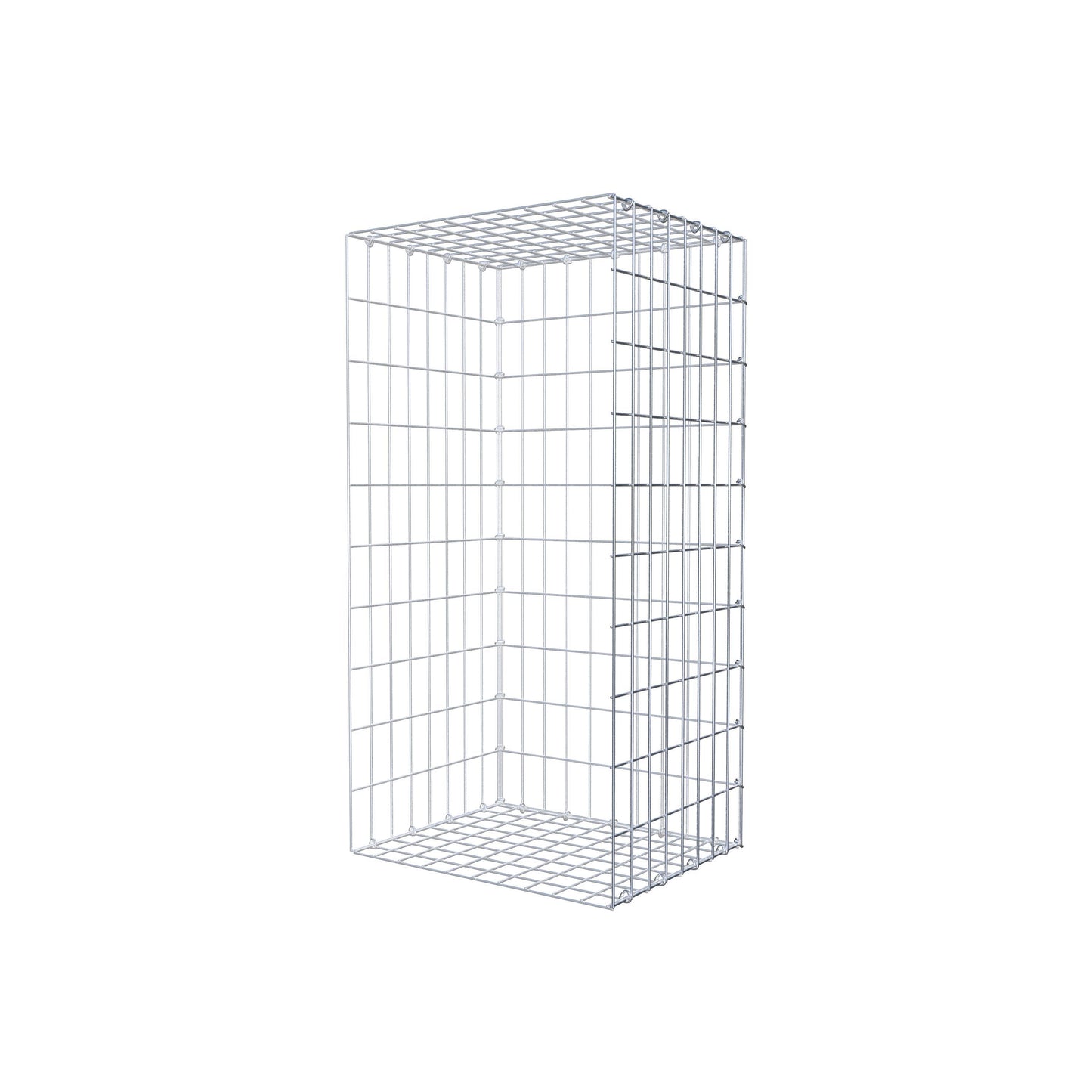 Tilläggspåle typ 2 100 cm x 40 cm x 50 cm, maskstorlek 5 cm x 10 cm, C-ring