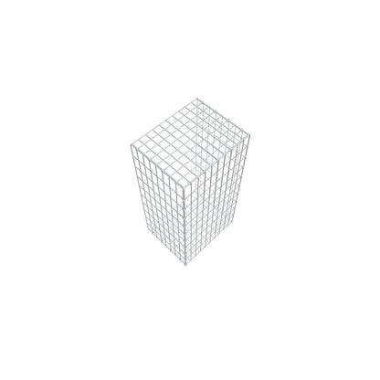 Tilläggspåle typ 2 100 cm x 40 cm x 50 cm, maskstorlek 5 cm x 10 cm, C-ring