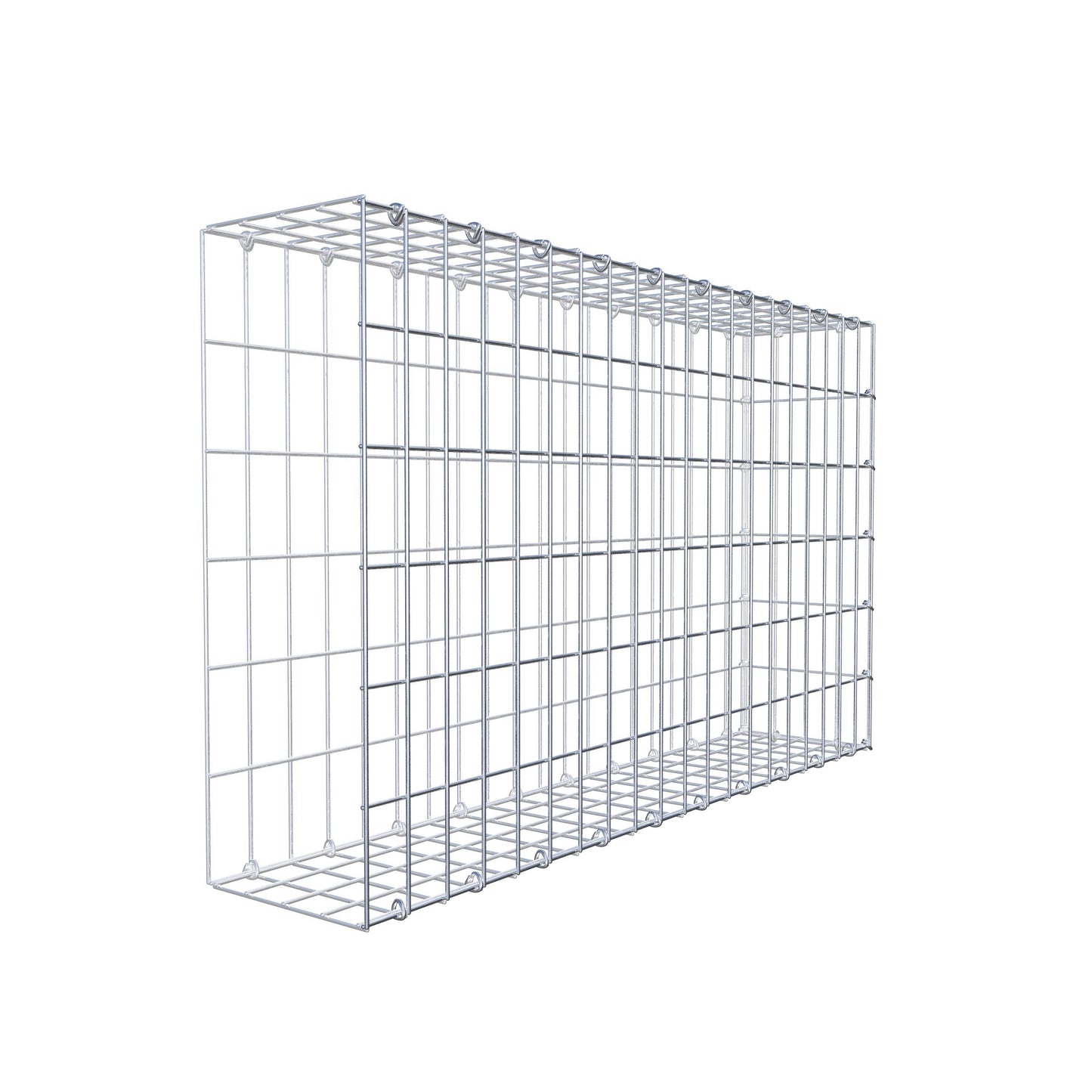 Fourche rapportée type 2 100 cm x 60 cm x 20 cm, mailles 5 cm x 10 cm, anneau en C