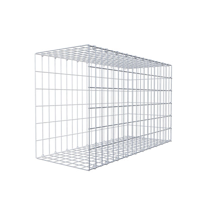 Fourche rapportée type 2 100 cm x 60 cm x 40 cm, mailles 5 cm x 10 cm, anneau en C