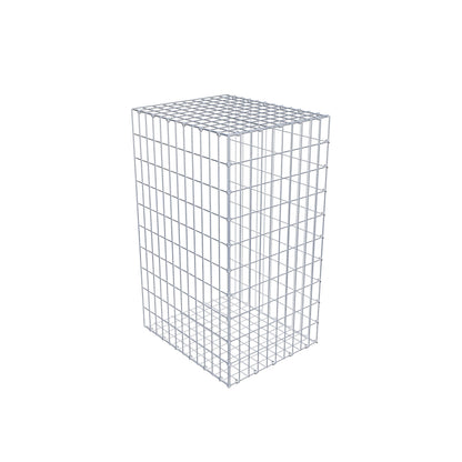 Pile aggiuntivo tipo 2 100 cm x 60 cm x 50 cm, maglia 5 cm x 10 cm, anello a C