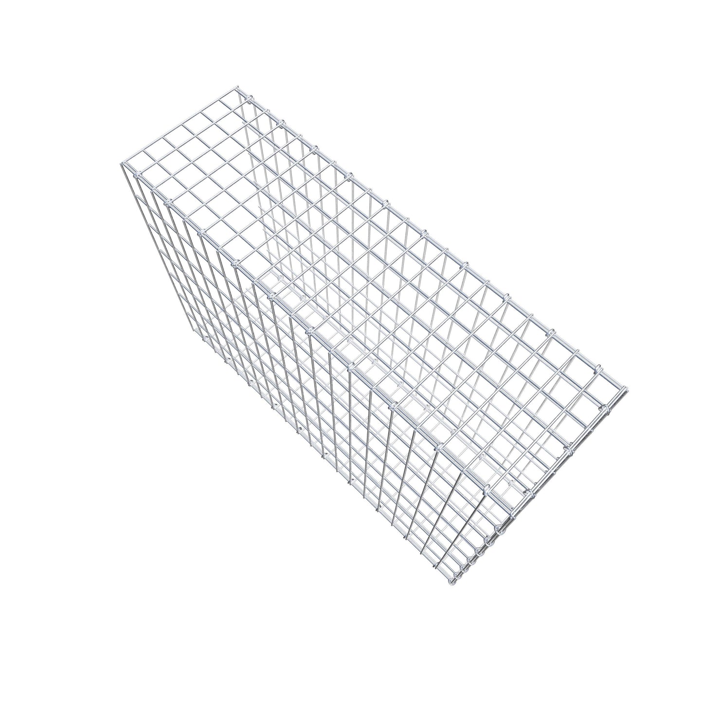 Pila adicional tipo 2 100 cm x 70 cm x 30 cm, malla 5 cm x 10 cm, anillo en C