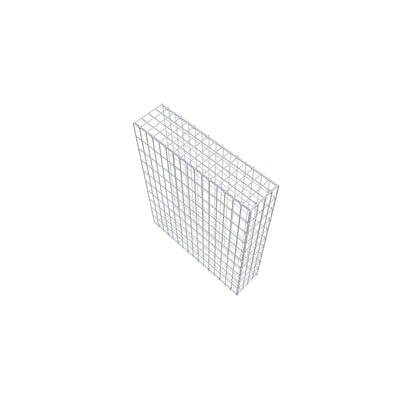 Mounted gabion type 2 100 cm x 80 cm x 20 cm, mesh size 5 cm x 10 cm, C-ring