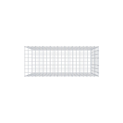 Anbaugabione Typ 2 100 cm x 80 cm x 40 cm, Maschenweite 5 cm x 10 cm, C-Ring