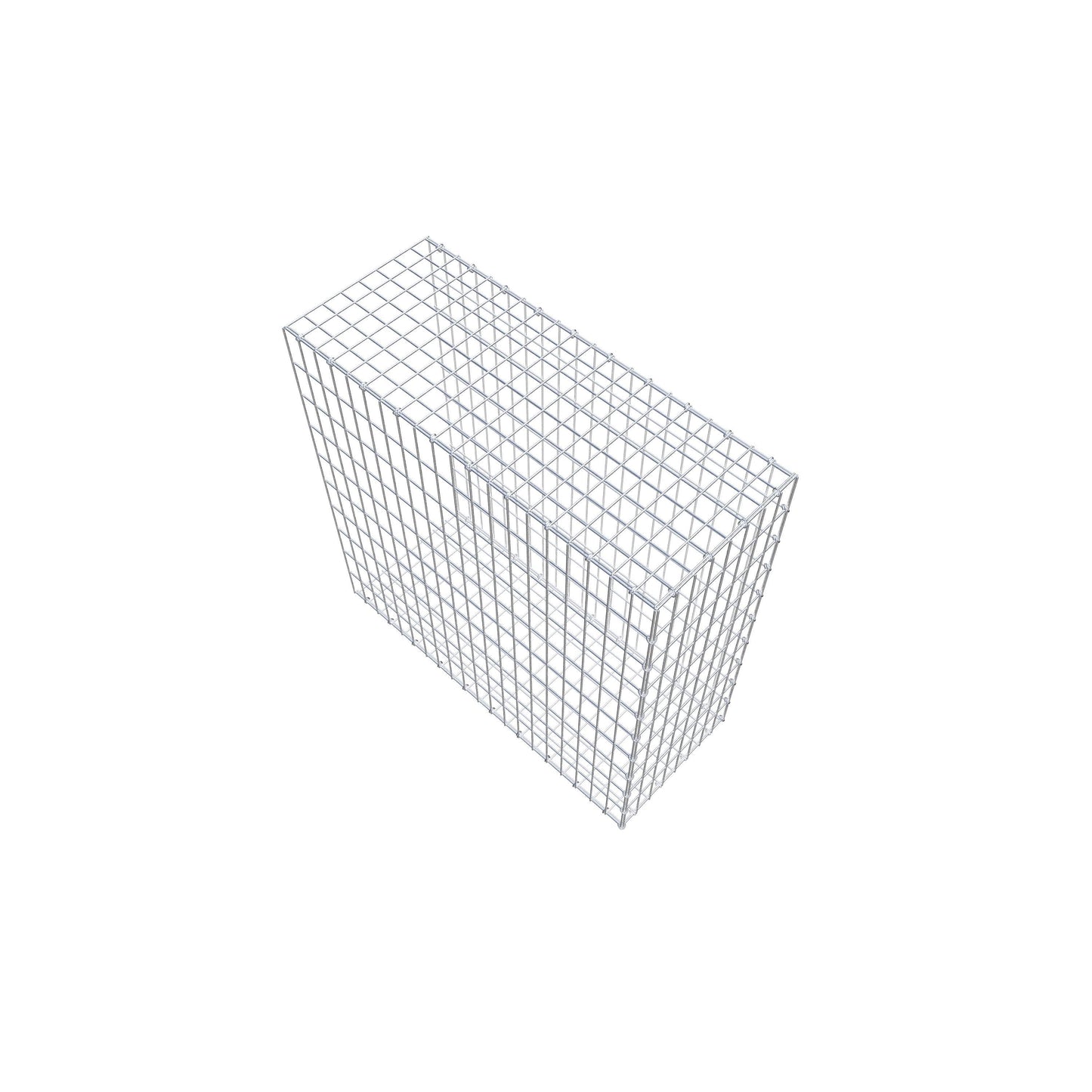 Gavión complementario tipo 2 100 cm x 100 cm x 40 cm, malla 5 cm x 10 cm, anillo en C