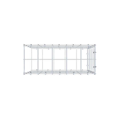Anbaugabione Typ 2 50 cm x 40 cm x 20 cm (L x H x T), Maschenweite 10 cm x 10 cm, C-Ring