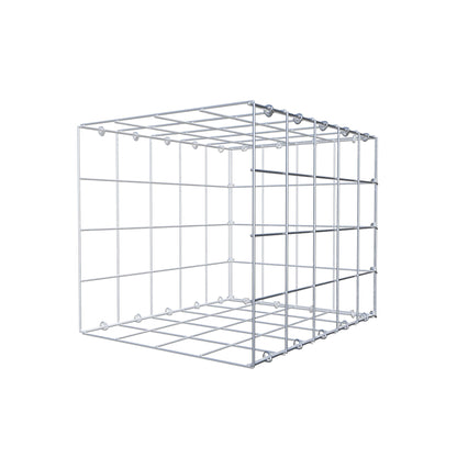 Gabião tipo 2 50 cm x 40 cm x 40 cm (C x A x P), malhagem 10 cm x 10 cm, anel C