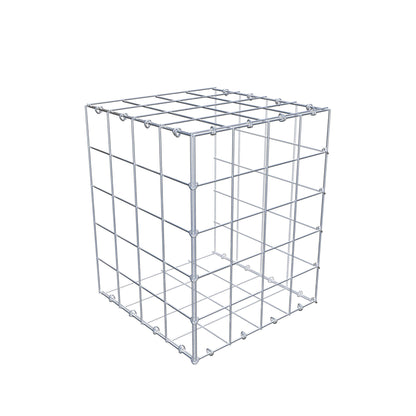 Gabião tipo 2 50 cm x 40 cm x 40 cm (C x A x P), malhagem 10 cm x 10 cm, anel C