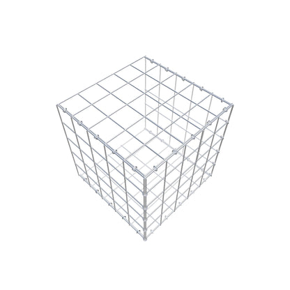Gabbione aggiuntivo tipo 2 50 cm x 50 cm x 50 cm (L x H x P), maglia 10 cm x 10 cm, anello a C