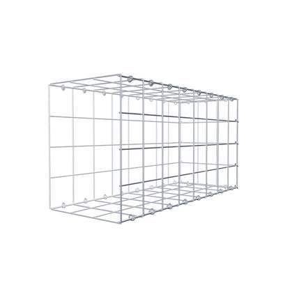 Gabião Tipo 2 80 cm x 40 cm x 30 cm (C x A x P), malhagem 10 cm x 10 cm, anel C