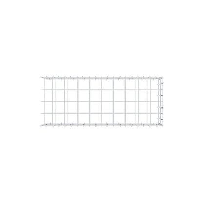 Mounted gabion type 2 100 cm x 20 cm x 40 cm (L x H x D), mesh size 10 cm x 10 cm, C-ring