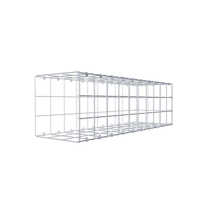 Gavión adicional tipo 2 100 cm x 30 cm x 30 cm (L x A x P), malla 10 cm x 10 cm, anillo en C