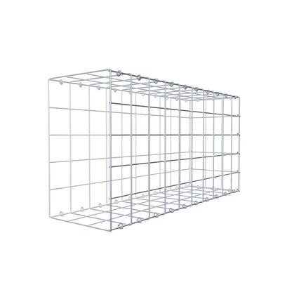 Gabião Tipo 2 100 cm x 50 cm x 30 cm (C x A x P), malhagem 10 cm x 10 cm, anel C