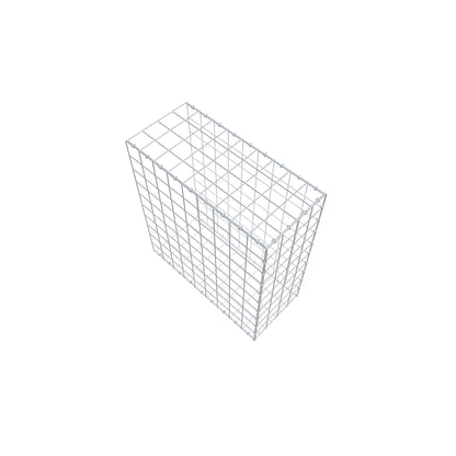 Anbaugabione Typ 2 100 cm x 90 cm x 40 cm (L x H x T), Maschenweite 10 cm x 10 cm, C-Ring