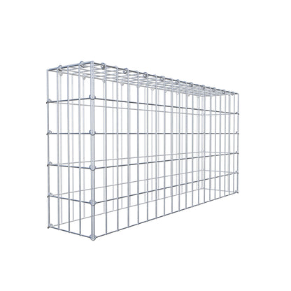 Fourche rapportée type 3 100 cm x 50 cm x 20 cm (L x H x P), mailles 5 cm x 10 cm, anneau C