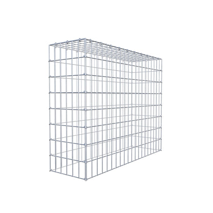 Gabião Tipo 3 100 cm x 80 cm x 30 cm (C x A x P), malhagem 5 cm x 10 cm, anel C