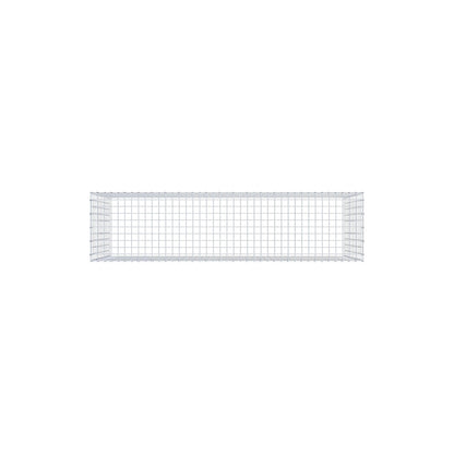 Anbaugabione Typ 3 200 cm x 100 cm x 50 cm (L x H x T), Maschenweite 5 cm x 10 cm, C-Ring