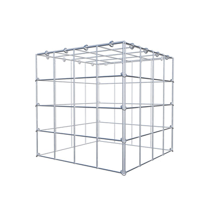 Monteret gabion type 3 40 cm x 40 cm x 40 cm (L x H x D), maskestørrelse 10 cm x 10 cm, C-ring