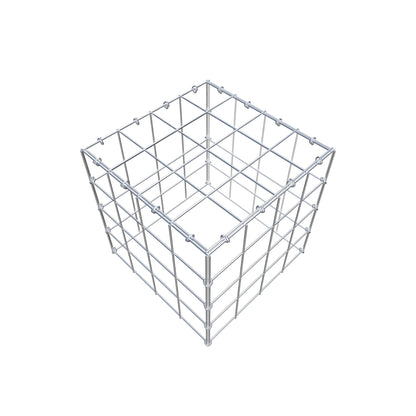 Monteret gabion type 3 40 cm x 40 cm x 40 cm (L x H x D), maskestørrelse 10 cm x 10 cm, C-ring