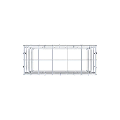 Gabião Tipo 3 50 cm x 50 cm x 20 cm (C x A x P), malhagem 10 cm x 10 cm, anel C